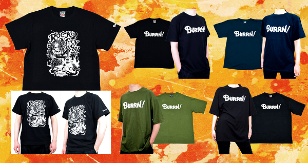BURRN!】創刊40周年記念スペシャル企画！ 喜国雅彦 × BURRN! コラボT