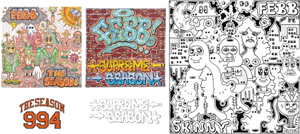 FEBB『THE SEASON』『SUPREME SEASON』カセットテープが2025年5月2日