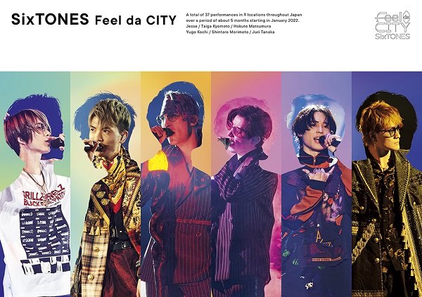 SixTONES｜ライブBlu-ray&DVD『Feel da CITY』9月28日発売 - TOWER