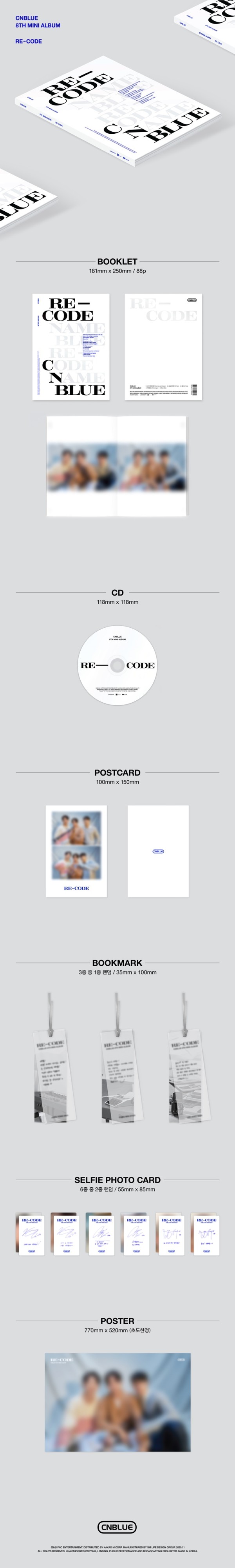 CNBLUE｜韓国8枚目のミニアルバム『RE-CODE』 - TOWER RECORDS ONLINE