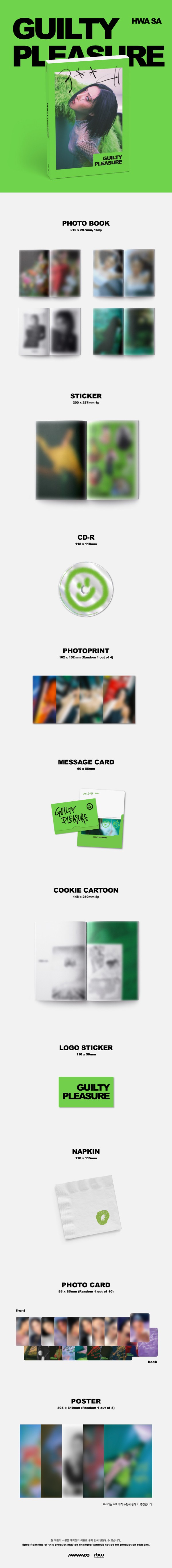 MAMAMOOファサ｜セカンドシングル『Guilty Pleasure』 - TOWER RECORDS