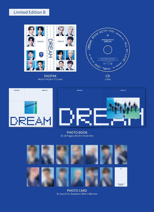 SEVENTEEN｜日本ファーストEP『DREAM』11月9日発売 - TOWER RECORDS ONLINE