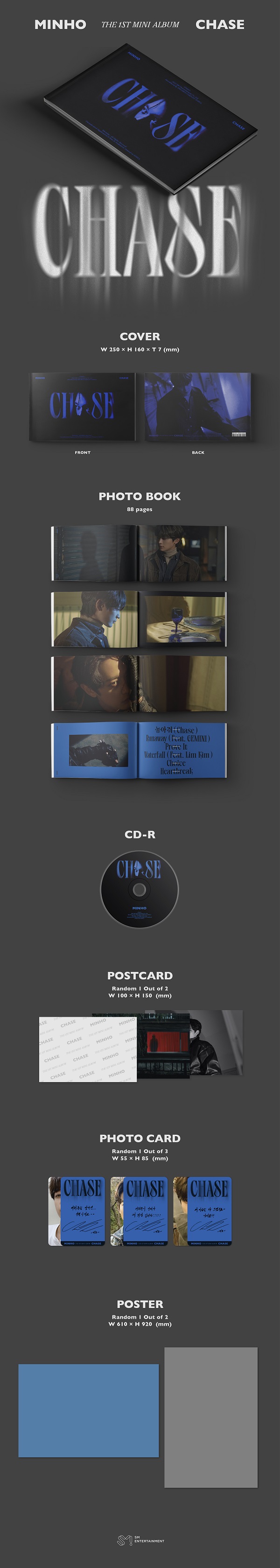 MINHO (SHINee)｜初のソロミニアルバム『CHASE』リリース！ - TOWER