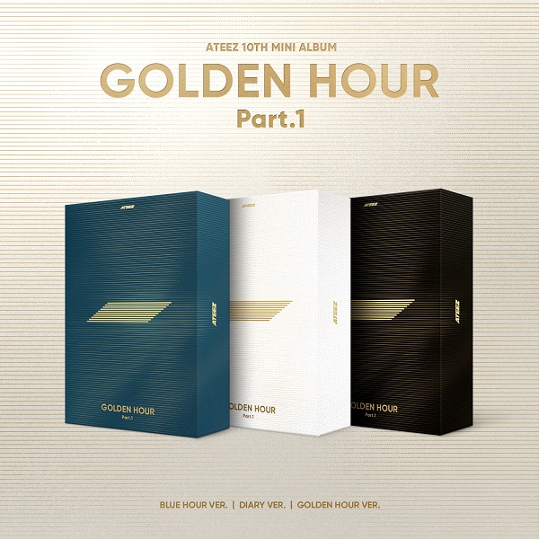 ATEEZ｜韓国10枚目のミニアルバム『GOLDEN HOUR : Part.1』国内流通盤