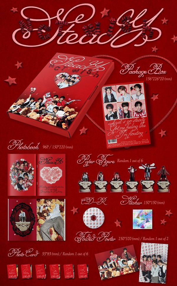 NCT WISH 韓国ファーストミニアルバム『Steady』2024年9月発売