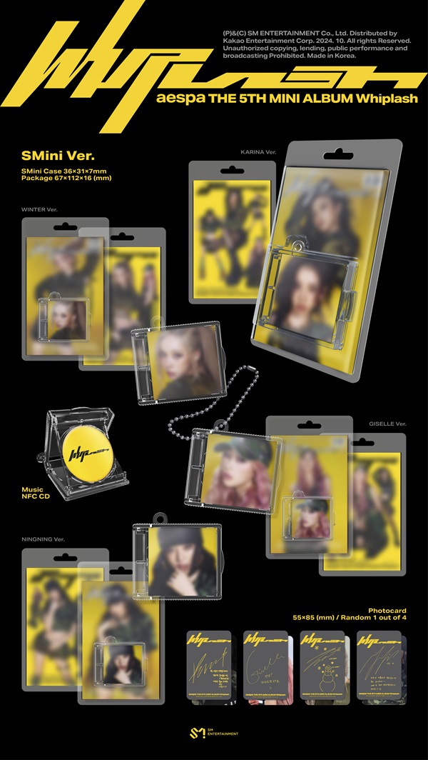 aespa 5th Mini Album『Whiplash』2024年10月リリース！ - TOWER