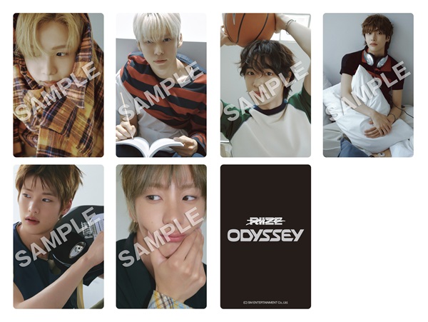 RIIZE The 1st Album『ODYSSEY』限定特典付きで好評発売中 購入先着