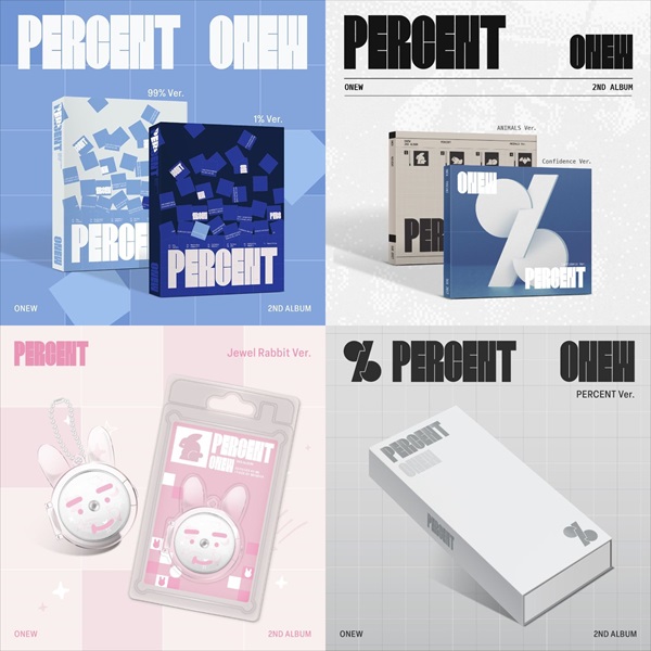 ONEW (SHINee) 韓国ソロセカンドフルアルバム『PERCENT』2025年7月