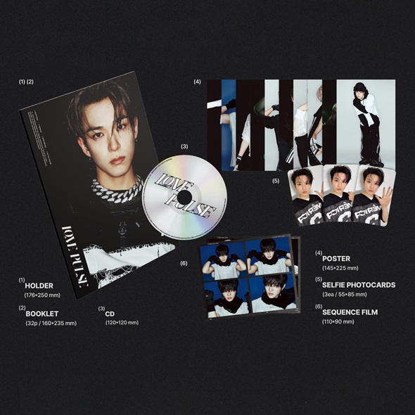 TREASURE 韓国サードミニアルバム『LOVE PULSE』限定特典付きで発売