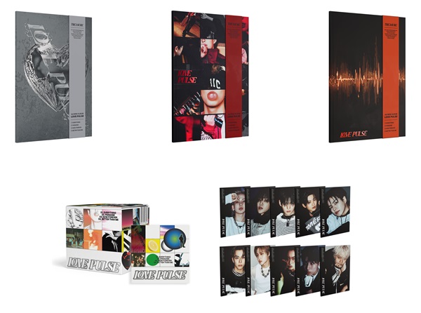 TREASURE 韓国サードミニアルバム『LOVE PULSE』限定特典付きで発売