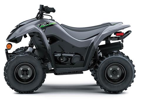 New 2024 Kawasaki KFX 90 | ATVs in Payson AZ | KA442 Battle Gray