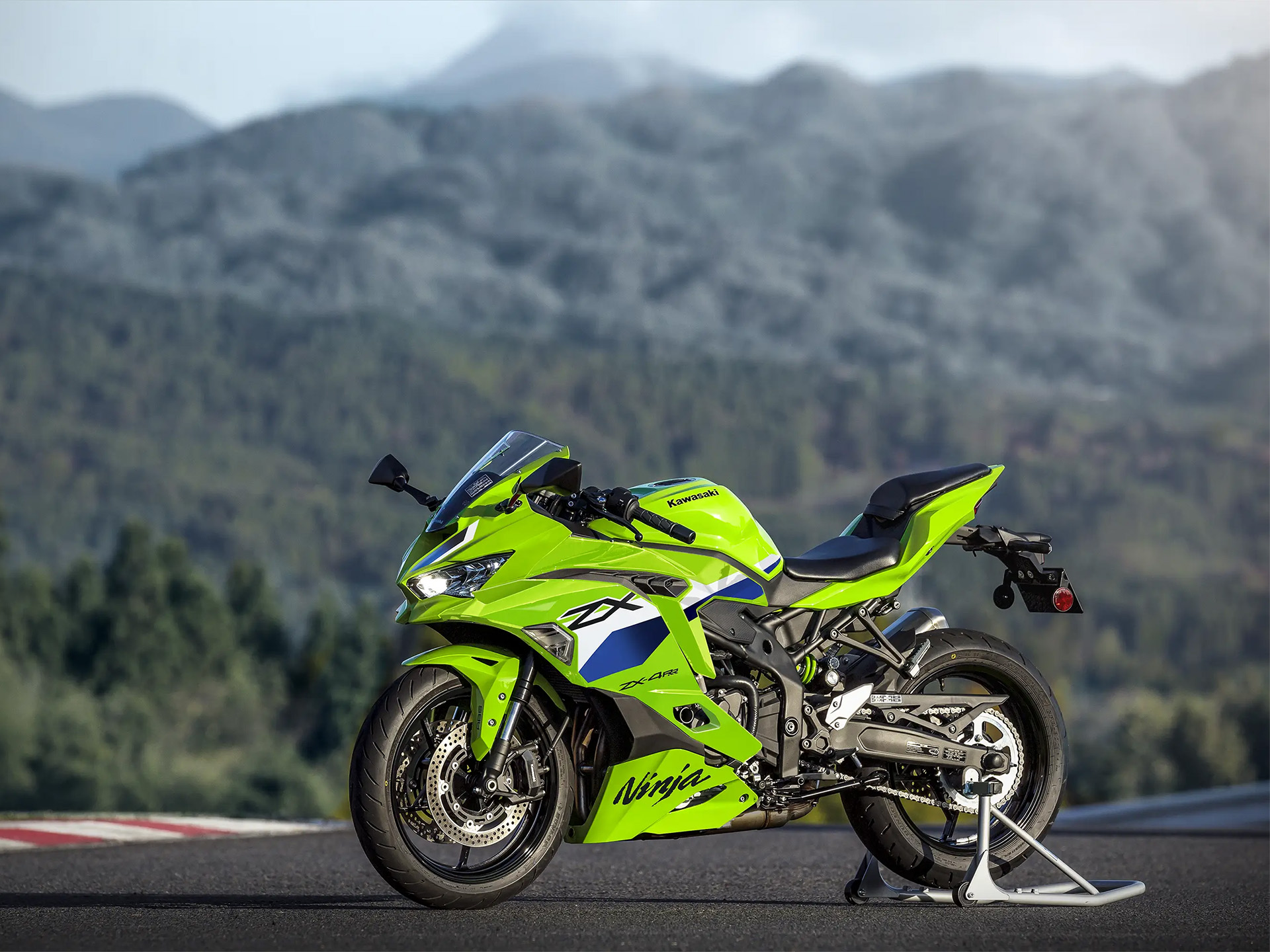 New 2026 Kawasaki Ninja ZX-4RR ABS Lime Green | Motorcycles in