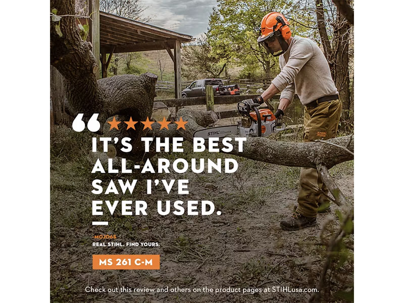 New Stihl MS 261 C-M 16 in. Bar 23 RM3, Cedar Bluff VA | Specs