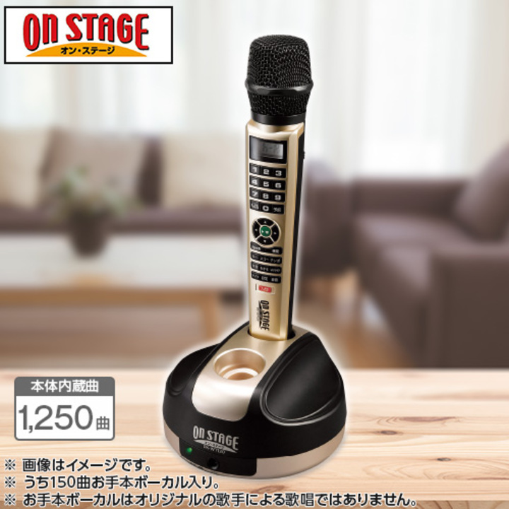 45秒動画 パーソナルカラオケ オン・ステージ PK-WT120【ジャパネット