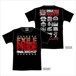 EXILE PRIDE FINAL公演限定Tシャツ！│EXILE ライブツアー2013