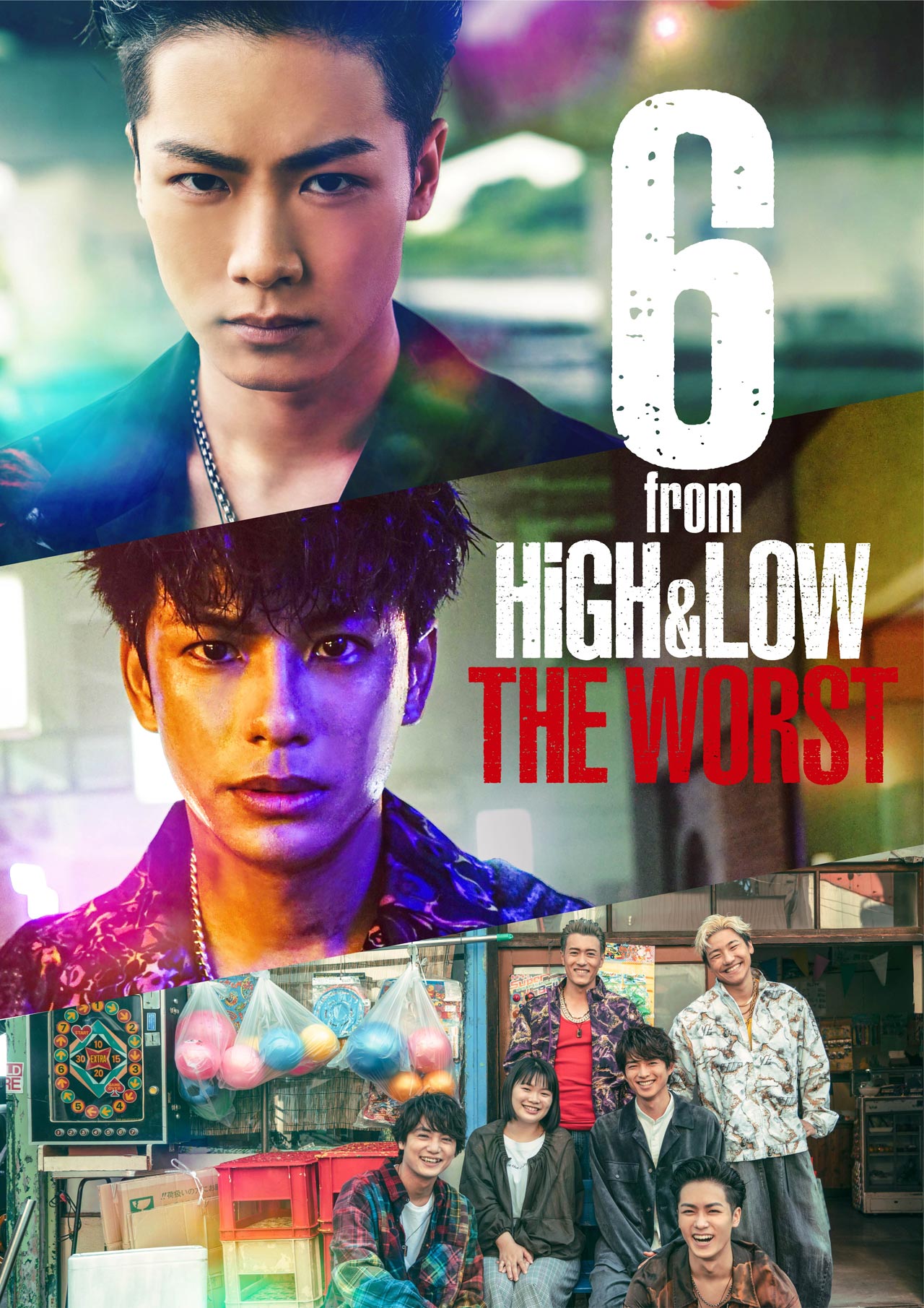 6 from HiGH&LOW THE WORST DVD/Blu-ray 2021/3/31(水)release