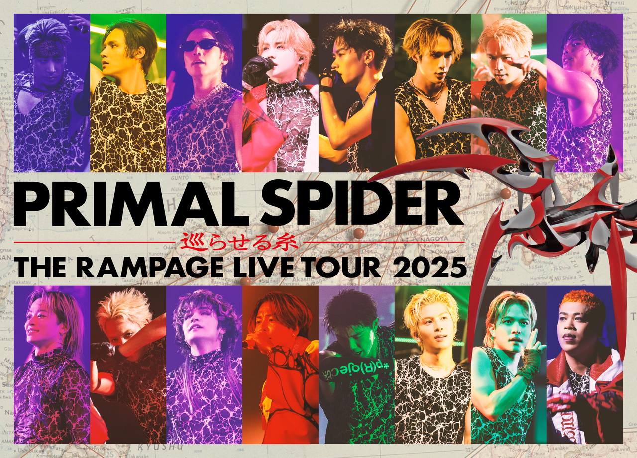 特典デザイン公開】2026/3/4(水)Release!! THE RAMPAGE LIVE DVD/Blu