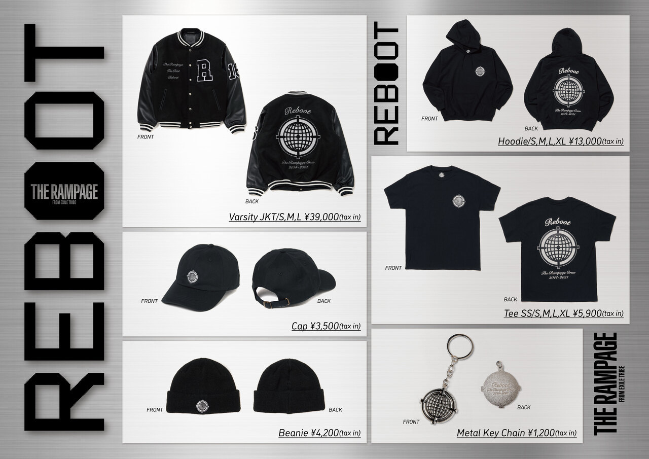THE RAMPAGE from EXILE TRIBE 3rd Album『REBOOT』 Release記念