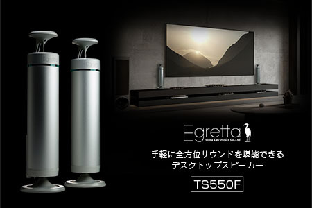 スピーカー オーディオ 全方位 無指向性 Egretta エグレッタ TS550F