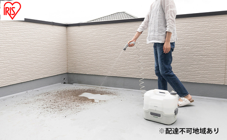 充電式ポータブルウォッシャー JPW-T81-W/H ホワイト/グレー 洗浄機