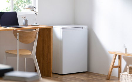 冷凍庫 スリム 66L スキマックス 奥行きスリム 家庭用 IUSN-7A-W