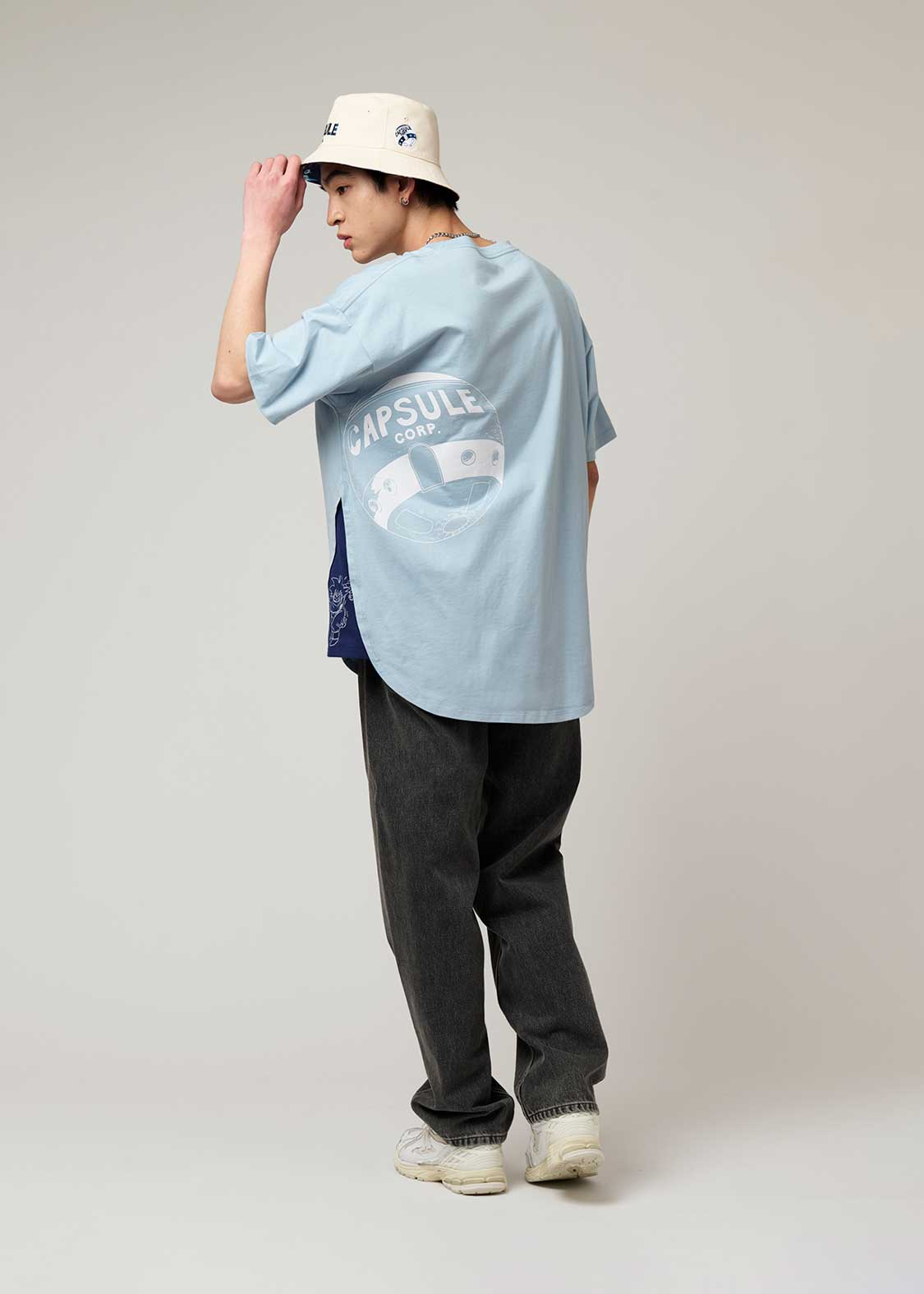 重力20倍｜サイドガゼットTシャツ｜ユニセックス｜グラニフ(graniph