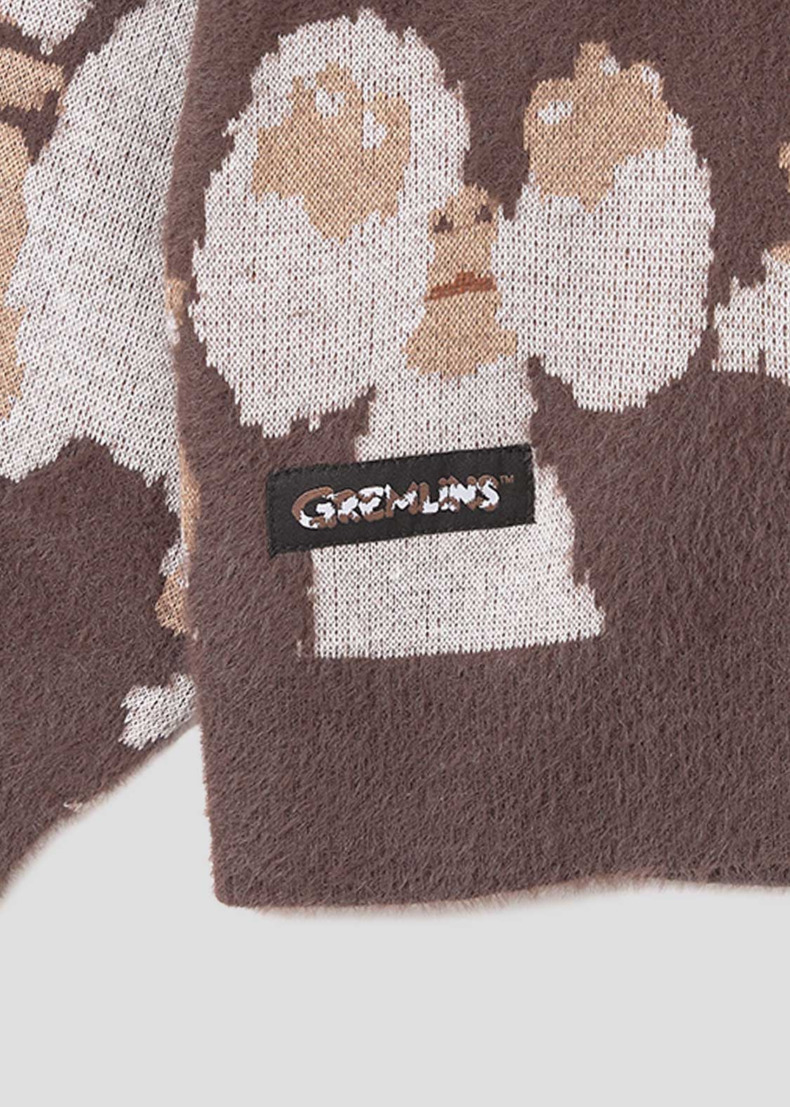 ギズモ ハニカミ パターン｜ジャカードVネックカーディガン｜ユニ