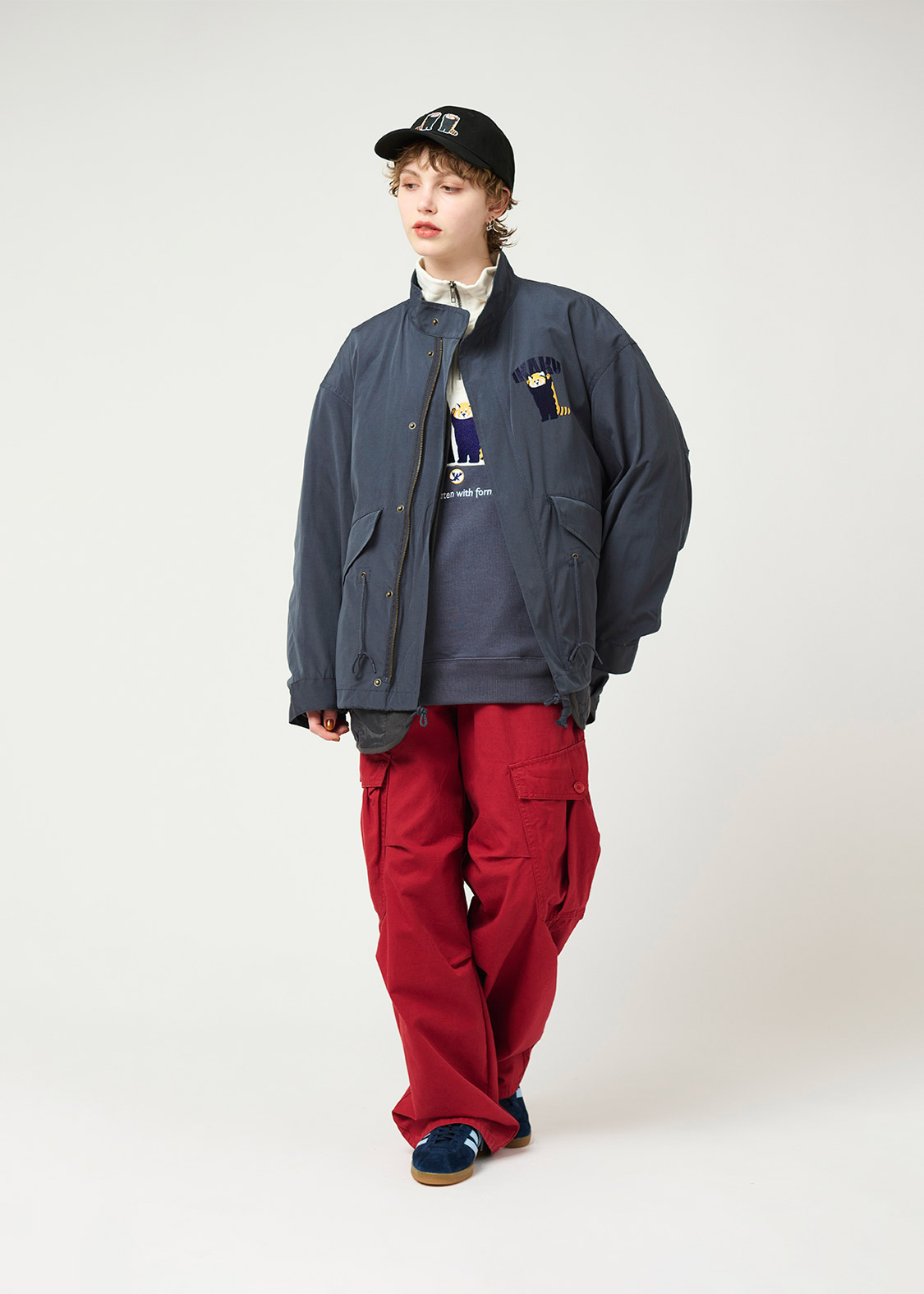 イカク｜ショートモッズコート｜ユニセックス｜グラニフ(graniph)公式