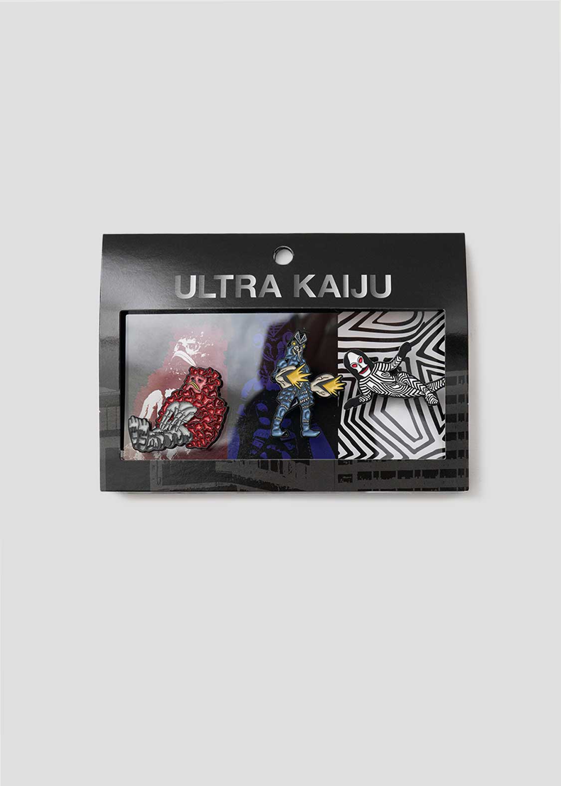 バルタン星人とダダとピグモン｜ピンズ3Pセット｜ユニセックス