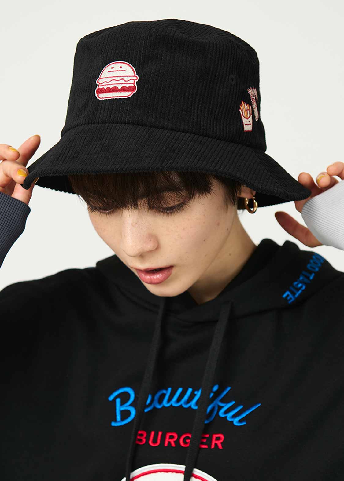 ビューティフルシャドーバーガー｜バケットハット｜ユニセックス