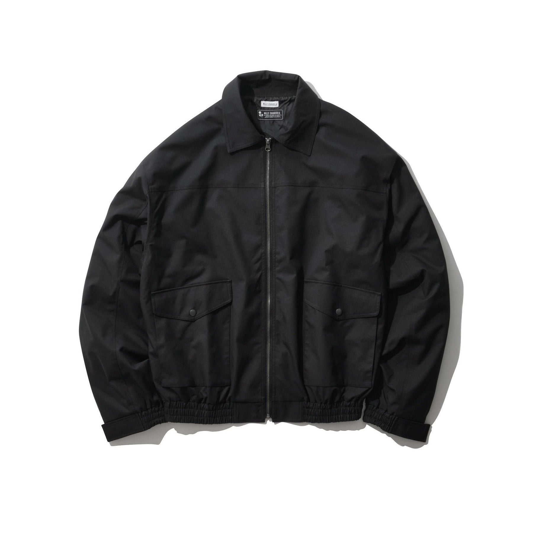 Last One WILLY CHAVARRIA / ZIP UP BLOUSON RECYCTEX WILLY BLACK