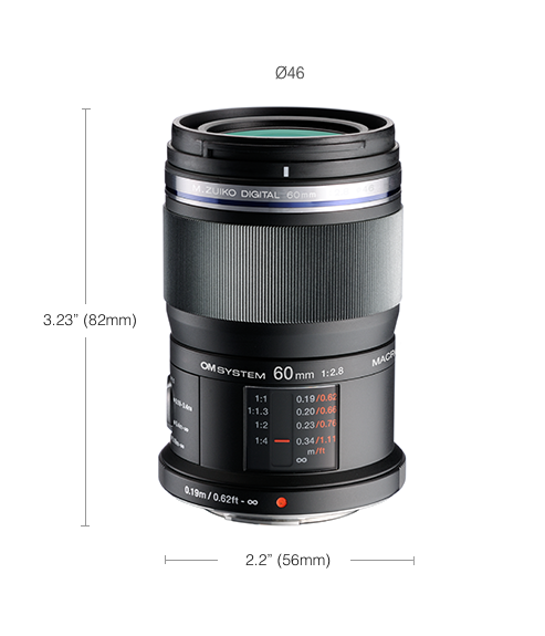 M.Zuiko Digital ED 60mm F2.8 Macro | OM SYSTEM