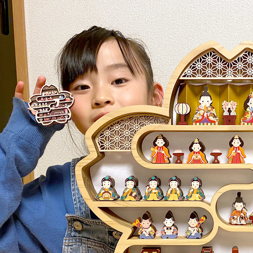 春色のおひなちゃん・SAKURA 咲く ひな人形・雛飾り nine-D 通販