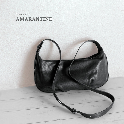 柔らかい牛革カジュアルなショルダーバッグ肩掛け斜め掛け本革バッグ