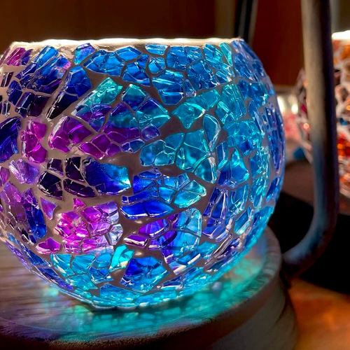 トルコランプキャンドルホルダーとアロマキャンドルウォーマーライトの