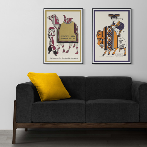 アートポスター ヴィンテージポスター ビーストパレード L判 ハガキ 2L