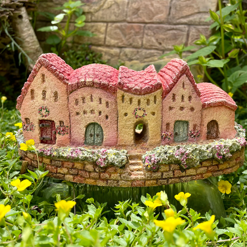 つくし様ミニモルタルハウス 街並みNo.17 その他アート akiajisai