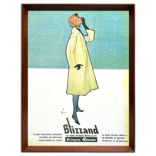 ルネ・グリュオー トレンチコート 1960年代 フランス雑誌 ビンテージ