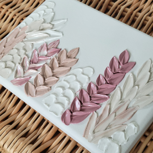 名入れ可】立体 キャンバスボード テクスチャ－アート タペストリー