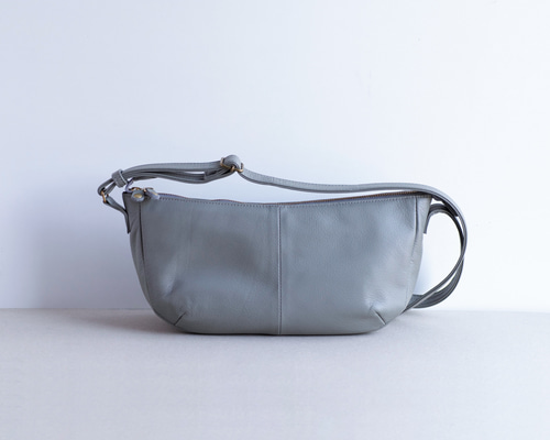 長財布が入る】本革 2WAY ショルダーバッグ ワンショルダー シュリンク