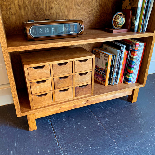 ワイドブックシェルフ【幅90cm大容量】 サイズ変更可能‼︎ 本棚