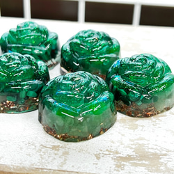 3cm】ミニピラミッド型オルゴナイト ペリドット その他置物 毘殊