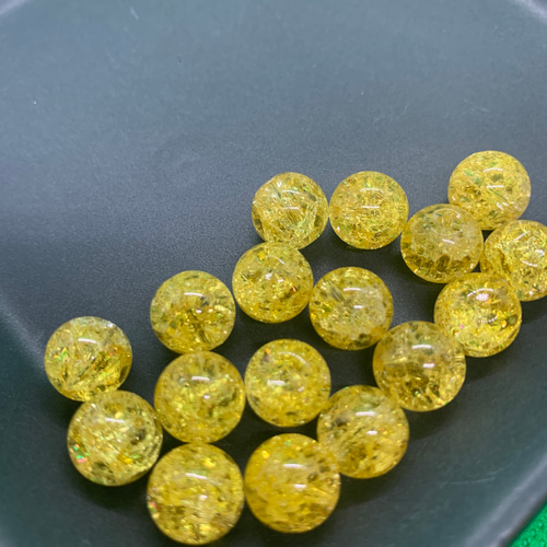 クラックシトリン(黄水晶) 10mm 1粒 天然石 Dots Connection 通販
