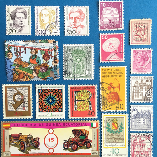 海外のアンティーク切手 60枚 ＊ アソートセットA おまけ付き その他