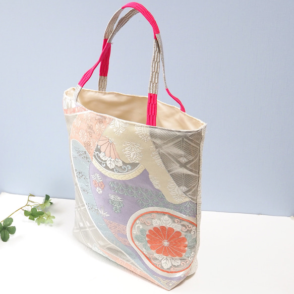 西陣織】着物帯リメイクバッグ（帯リメイク/伝統工芸/京都西陣/着物