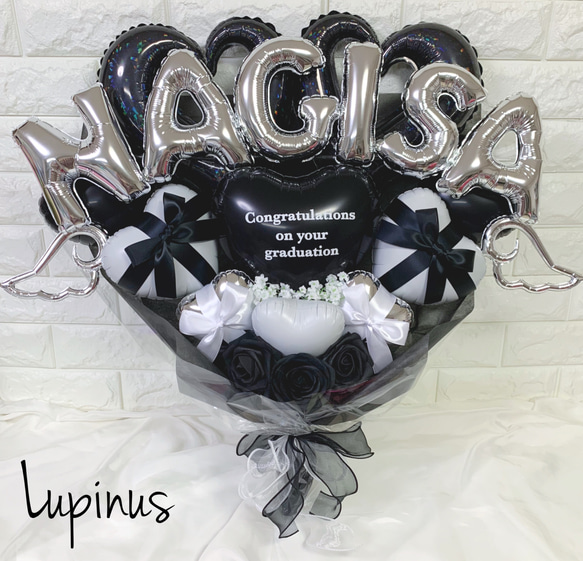 推し活】バルーンブーケ 6文字 生誕祭 誕生祭 推し活 卒業式 成人式