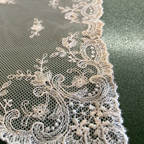 レースハンカチ・レースポケットチーフ ・ドイリー #4065 その他