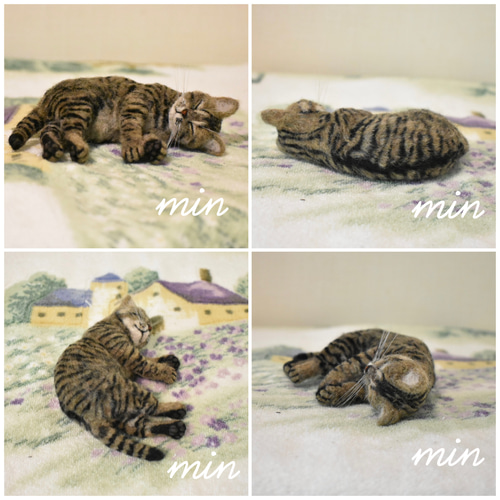 オーダーメイド】あなたの猫さんお作りします 羊毛フェルト 受注生産