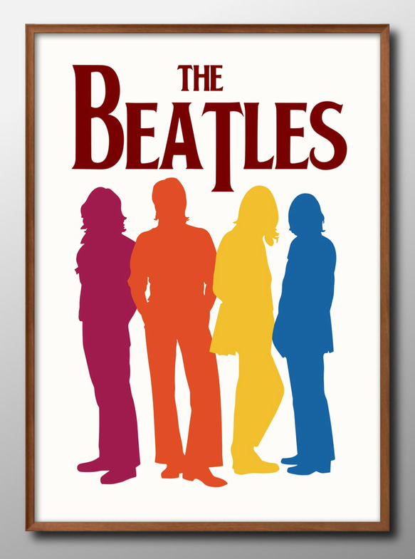 13962 ポスター 絵画 A3サイズ『Beatles ビートルズ』アート イラスト