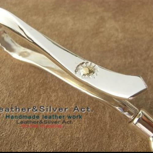 シルバーフック,925 完全1点物（釣り針S字フック）ナスカン